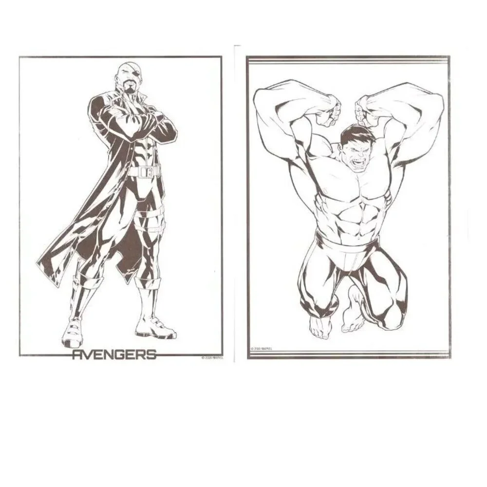 Marvel Avengers Coloring & Activity Book Toys Activities